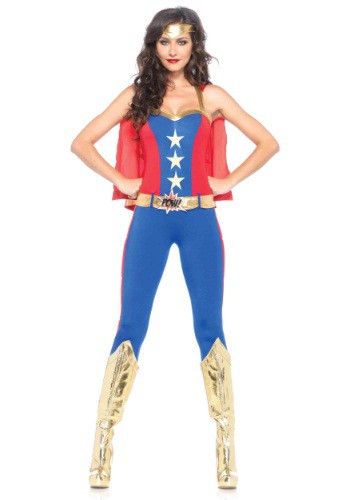 Comic Book Hero Jumpsuit By: Leg Avenue for the 2022 Costume season.