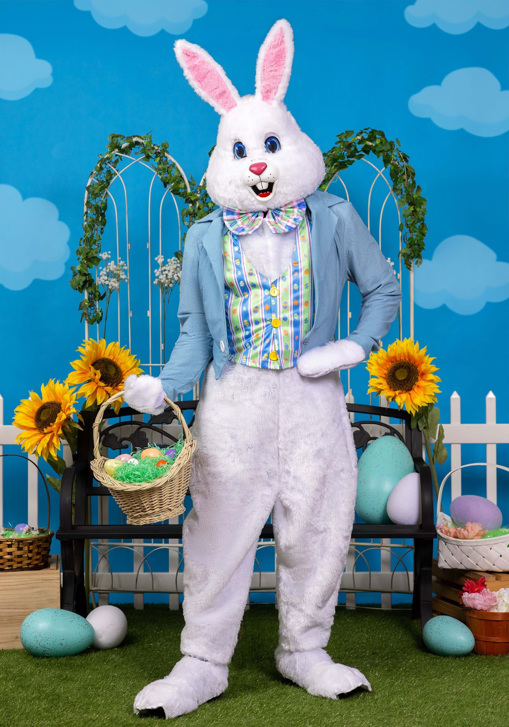 Adult Easter Bunny Costume 4