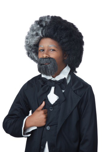 Child Frederick Douglass Wig and Goatee By: California Costume Collection for the 2022 Costume season.