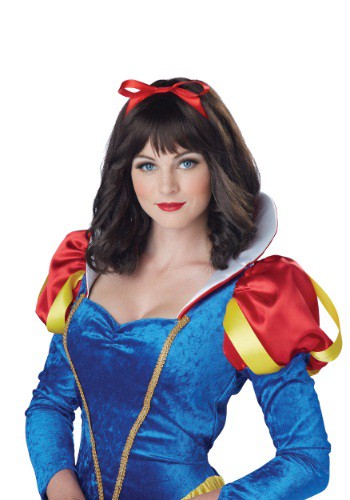 Women's Snow White Wig By: California Costume Collection for the 2022 Costume season.