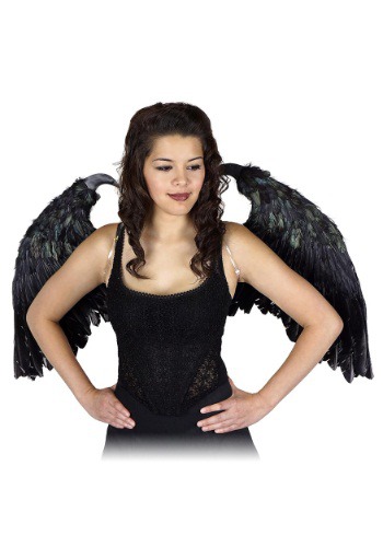 Small Maleficent-Inspired Feather Wings By: Zucker Feather for the 2022 Costume season.