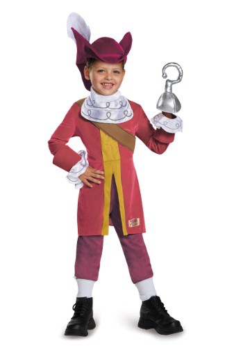 Toddler Deluxe Captain Hook Costume By: Disguise for the 2022 Costume season.