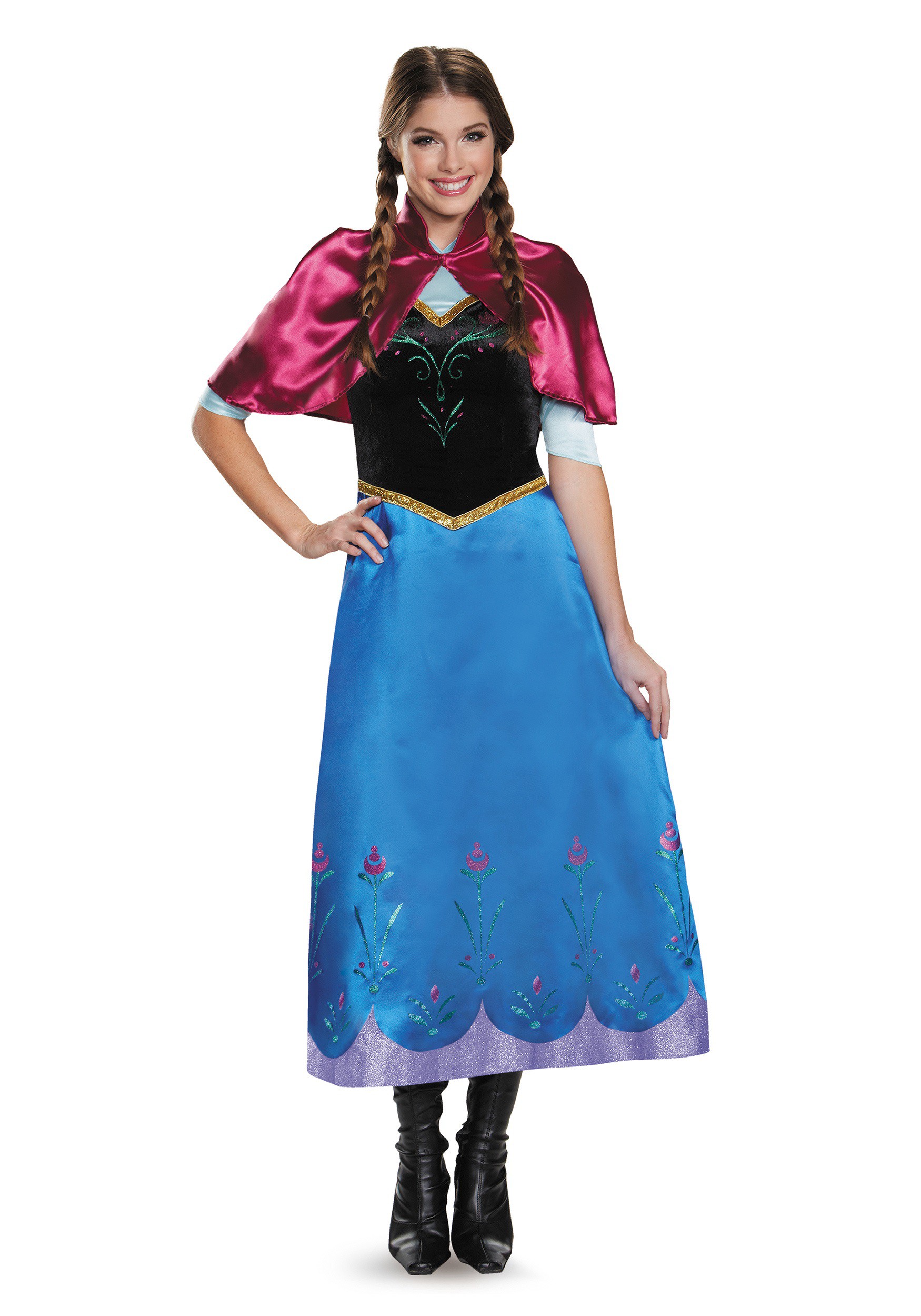 Frozen Traveling Anna Deluxe Costume 7800