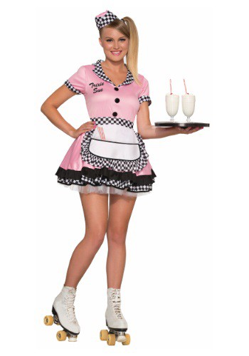 Womens Trixie Sue Carhop Costume By: Forum Novelties, Inc for the 2022 Costume season.