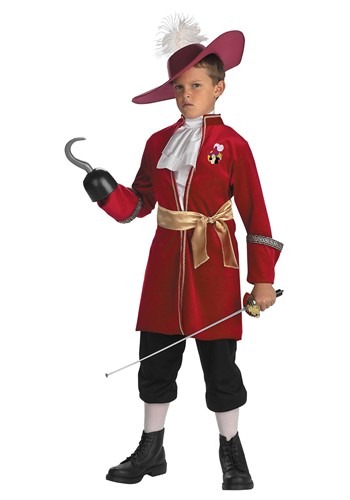 Child Captain Hook Costume - Kids Peter Pan Halloween Costumes