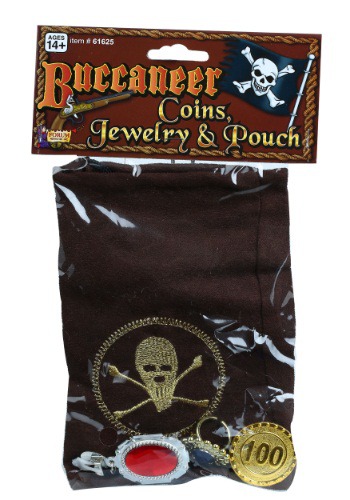 unknown Buccaneer Bag of Coins And Jewelry