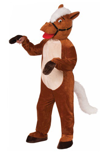 Adult Henry The Horse Mascot Costume By: Forum Novelties, Inc for the 2022 Costume season.