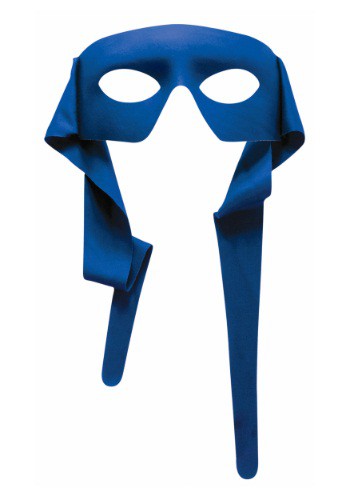 Blue Tie-On Eye Mask By: Forum Novelties, Inc for the 2022 Costume season.