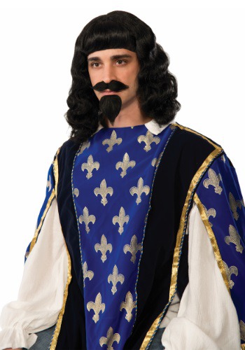 Adult Musketeer Wig & Goatee Set By: Forum Novelties, Inc for the 2022 Costume season.