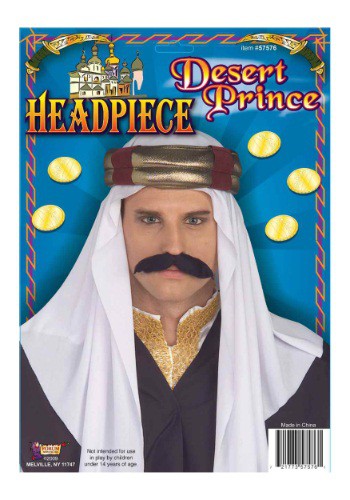 Adult Arab Headpiece By: Forum Novelties, Inc for the 2022 Costume season.