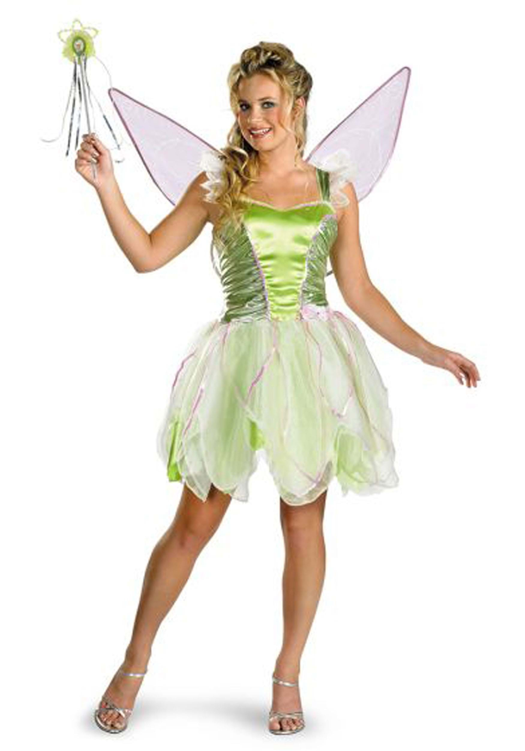 tinkerbell costume tesco