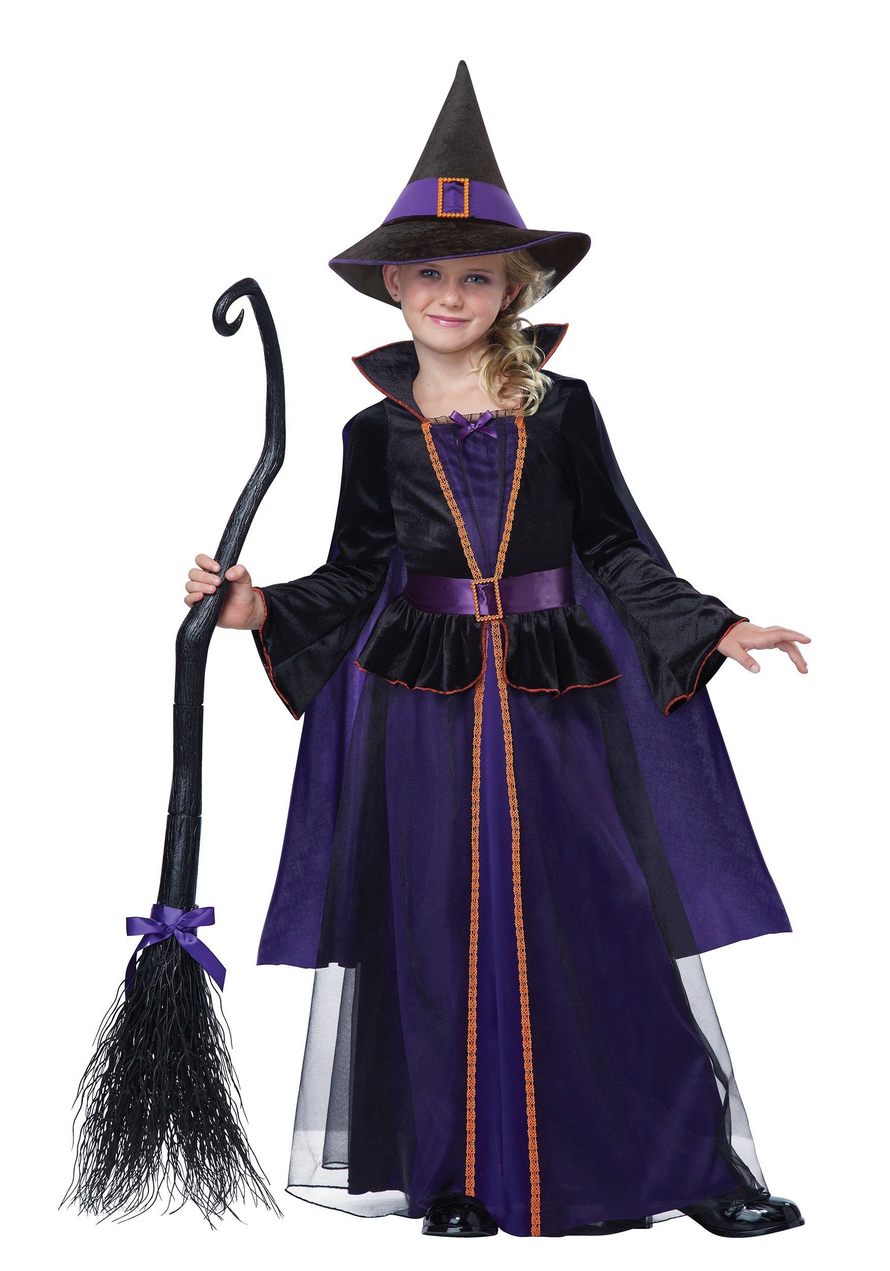 Witch Halloween Costume Girls Hocus Pocus Witch Costume