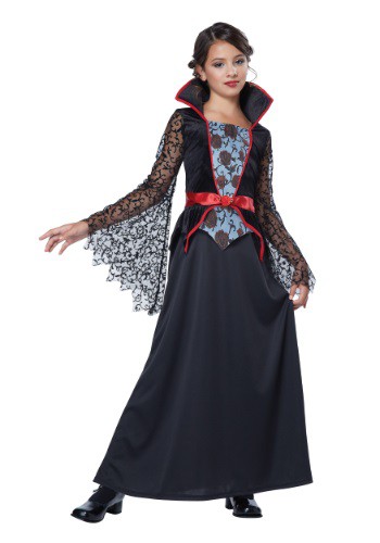 unknown Girls Countess Bloodthorne Vampiress Costume