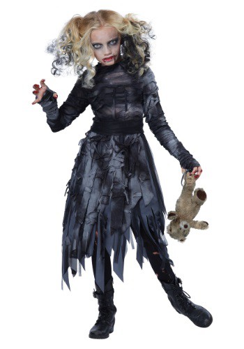 unknown Child Zombie Girl Costume