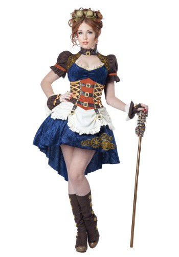 unknown Women's Steampunk Fantasy Costume