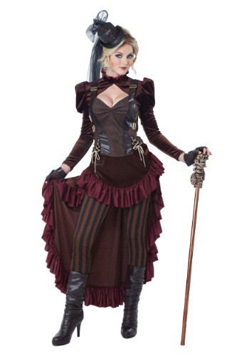 unknown Women's Victorian Steampunk Costume