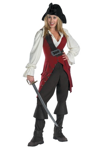 Elizabeth Swann Adult Pirate Costume -image