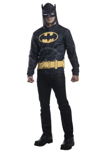 Adult Batman Costume Hoodie By: Rubies Costume Co. Inc for the 2022 Costume season.