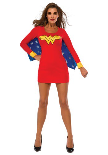 Women's Wonder Woman Wings Dress By: Rubies Costume Co. Inc for the 2022 Costume season.