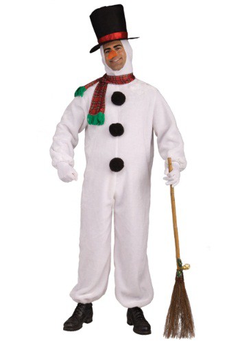unknown Adult Soft Snowman Costume