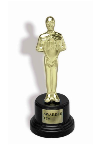 Award Trophy By: Forum Novelties, Inc for the 2022 Costume season.