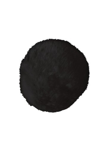 Deluxe Black Faux Fur Bunny Tail By: Forum Novelties, Inc for the 2022 Costume season.