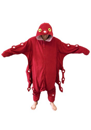 Red Octopus Pajama Costume By: Sazac for the 2022 Costume season.