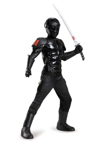 Boys Snake Eyes Prestige Costume By: Disguise for the 2022 Costume season.