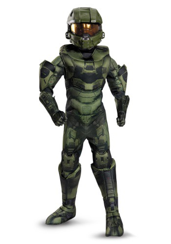 unknown Boys Master Chief Prestige Costume