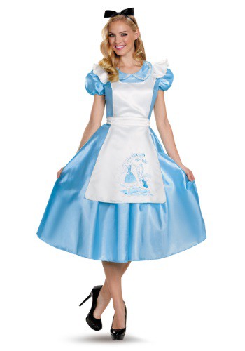 Classic Alice Deluxe Adult Costume By: Disguise for the 2022 Costume season.