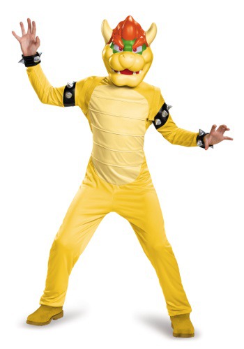 Bowser Deluxe Boys Costume By: Disguise for the 2022 Costume season.