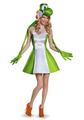 Tweens Yoshi Skirt Costume By: Disguise for the 2022 Costume season.