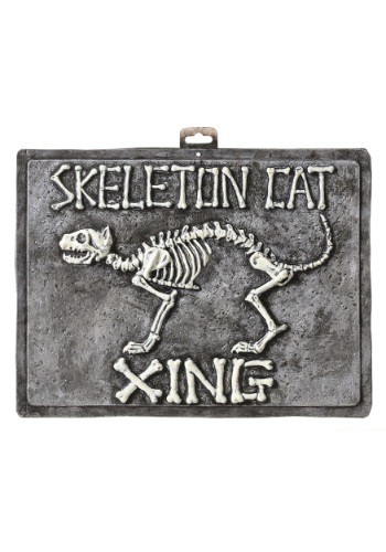 unknown Skeleton Cat Sign