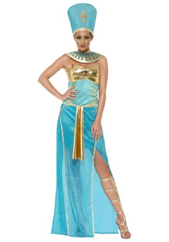 Women's Goddess Nefertiti Costume By: Smiffys for the 2022 Costume season.
