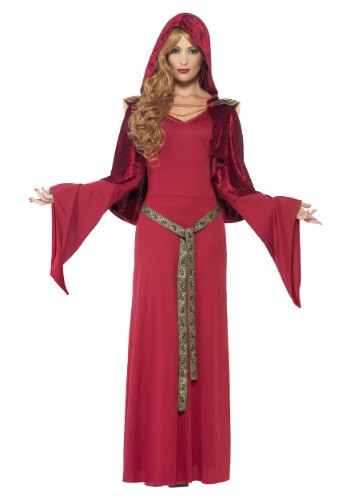 Women's Red High Priestess Costume By: Smiffys for the 2022 Costume season.