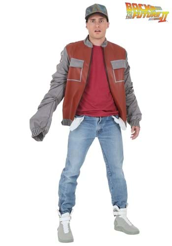 Plus Size Back to The Future II Marty McFly Jacket By: Seasons (HK) Ltd. for the 2022 Costume season.