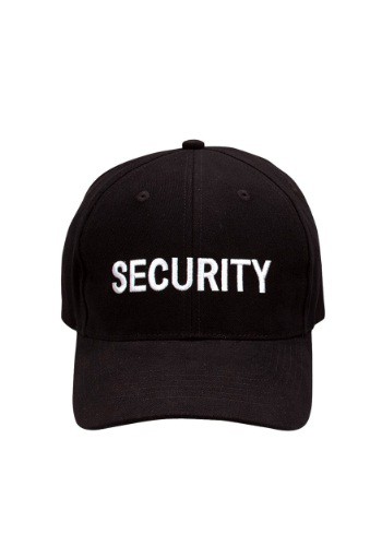 Adult Security Baseball Cap By: Rothco for the 2022 Costume season.