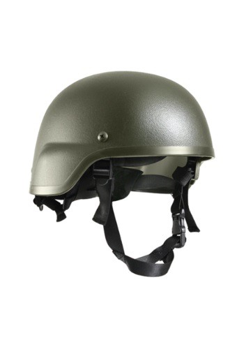 Adult Green Tactical Helmet By: Rothco for the 2022 Costume season.