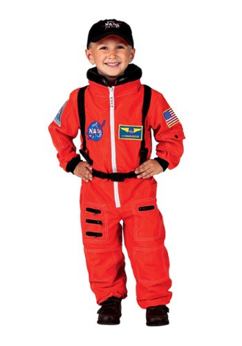 Child Orange Astronaut Costume By: Aeromax for the 2022 Costume season.