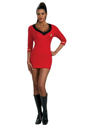 Star Trek Secret Wishes Classic Uhura Costume By: Rubies Costume Co. Inc for the 2022 Costume season.
