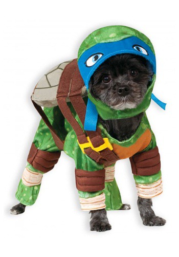 TMNT Leonardo Pet Costume By: Rubies Costume Co. Inc for the 2022 Costume season.