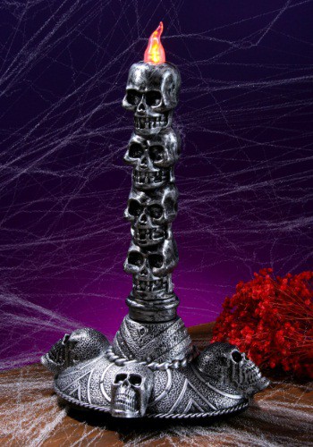 unknown Stack of Skulls Small Candle Tower