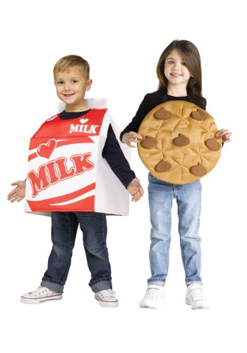 unknown Child Cookies and Milk Costume