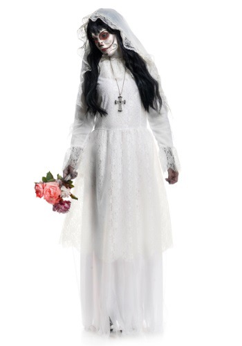 Womens Nightshade Bride Costume By: Charades for the 2022 Costume season.