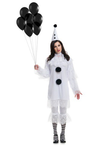 Womens Heartbroken Clown Costume By: Charades for the 2022 Costume season.