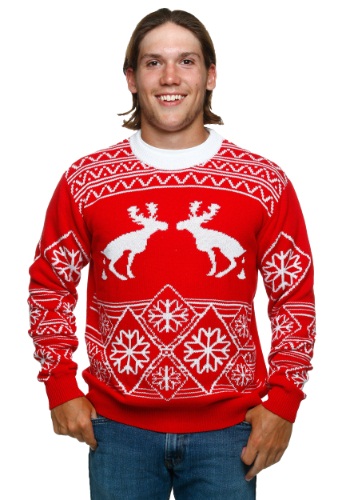 Pooping Moose Ugly Christmas Sweater By: FunQi for the 2022 Costume season.