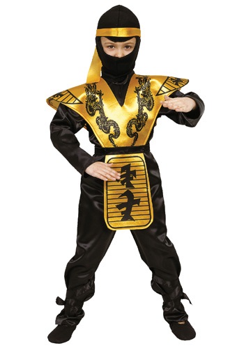 Boys Mortal Ninja Costume By: Dress Up America for the 2022 Costume season.