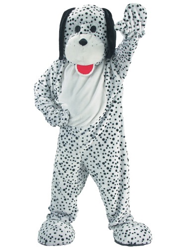 Dalmatian Dog Mascot Costume By: Dress Up America for the 2022 Costume season.