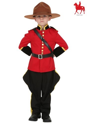 Toddler Canadian Mountie Costume By: Fun Costumes for the 2022 Costume season.