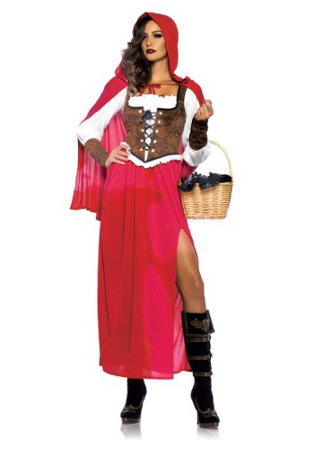 unknown Women's Woodland Red Riding Hood Costume